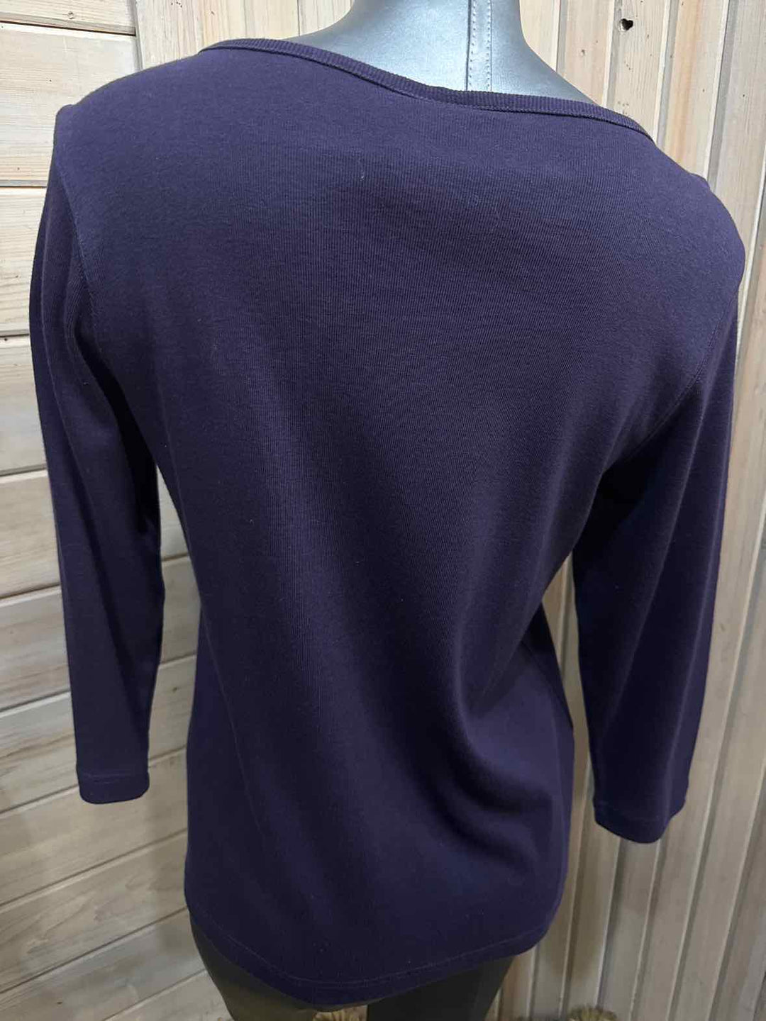 L - Christopher & Banks 3/4 Sleeve