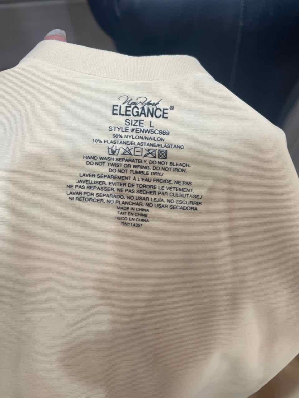 L - New York Elegance Slip/Shapewear Dress