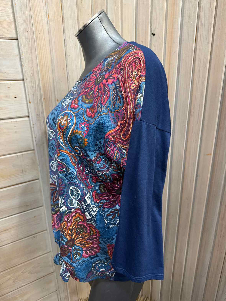M - Ruby Rd 3/4 Sleeve