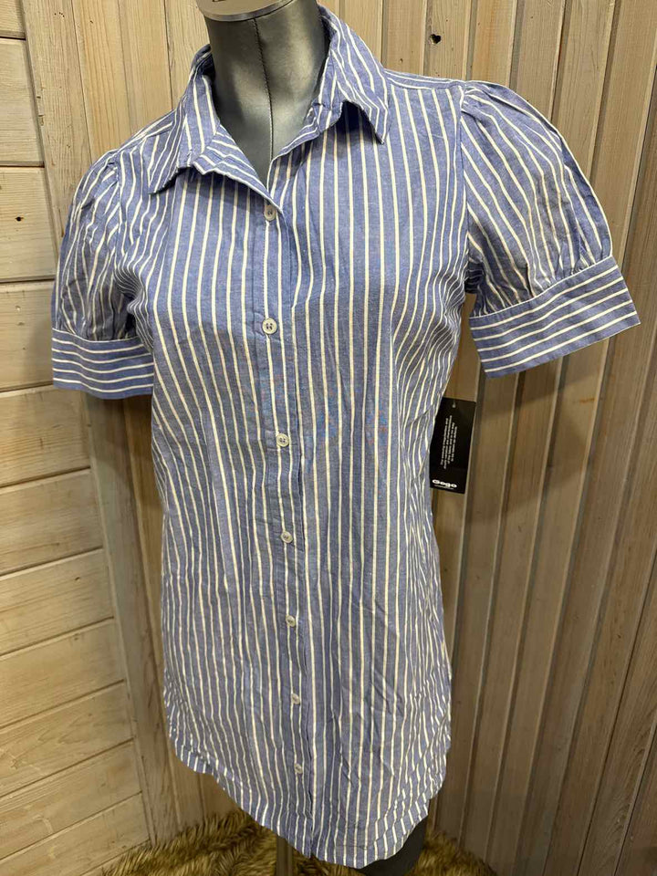 S - Hint of Blush Button Down