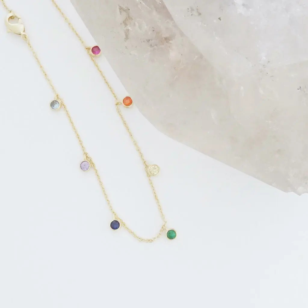 Rainbow Crystal Stardust Bracelet - Final Sale