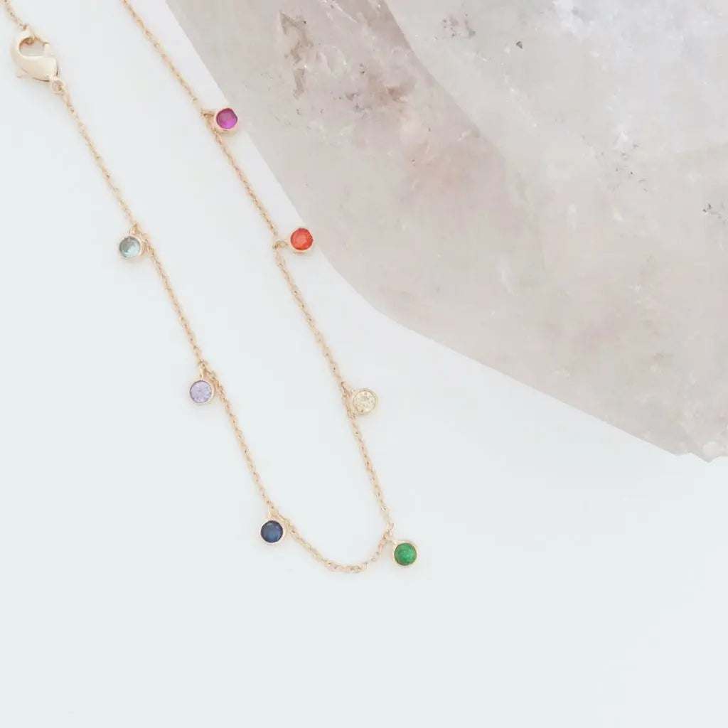 Rainbow Crystal Stardust Bracelet - Final Sale