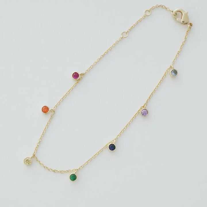Rainbow Crystal Stardust Bracelet - Final Sale