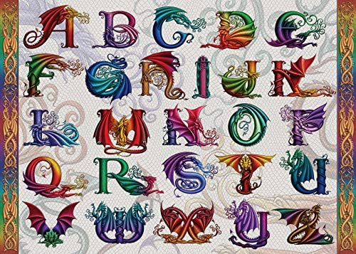 Puzzle - Dragon Alphabet